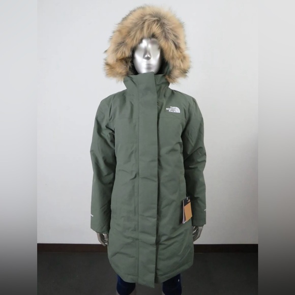 The North Face Jackets & Coats The North Face Thyme Green Arctic Parka For Women Poshmark